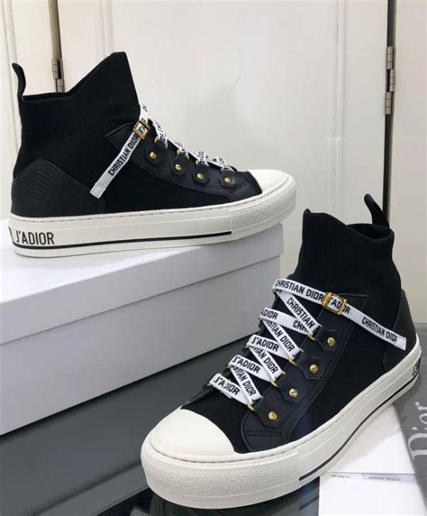 black dior sneakers|christian Dior Black sneakers.